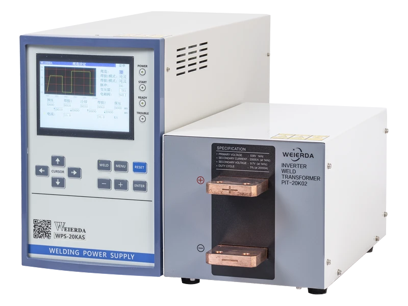 wps 20kas closed loop control mfdc spot welder